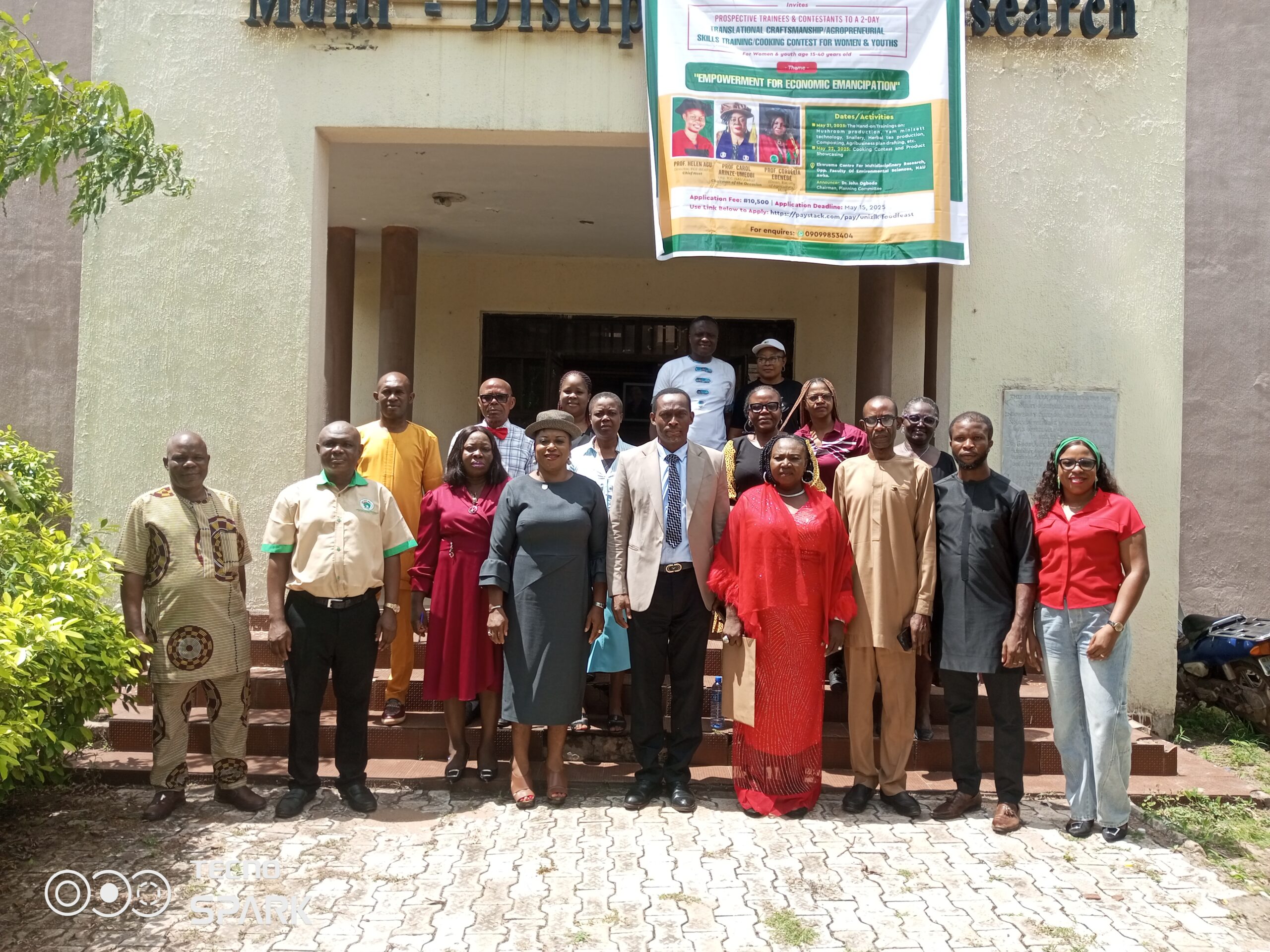Agriculture is not a dirty vocation – UNIZIK’s Acting VC says at Food Fest
