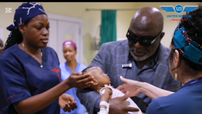 United Nigeria Airlines’ Chairman donates N5m to Okwuosa Foundation’s medical mission