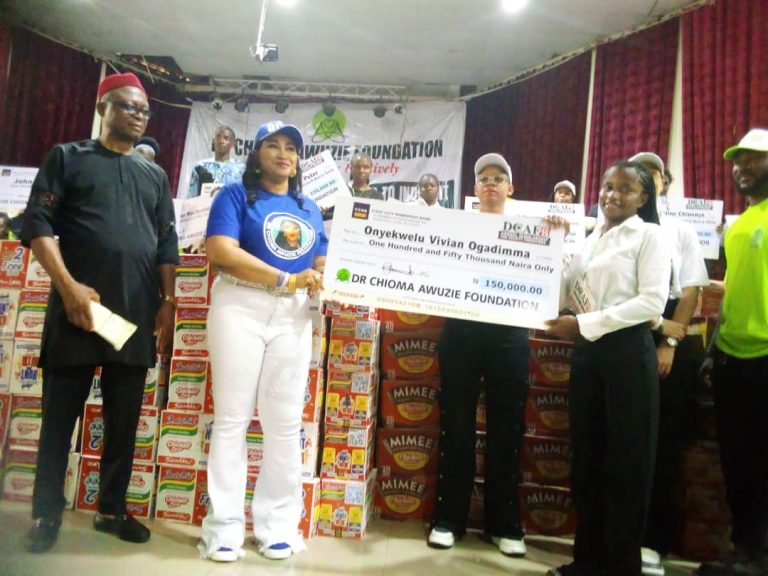 Jubilation in FedPoly Oko as Foundation lifts 137 students with scholarships, welfare