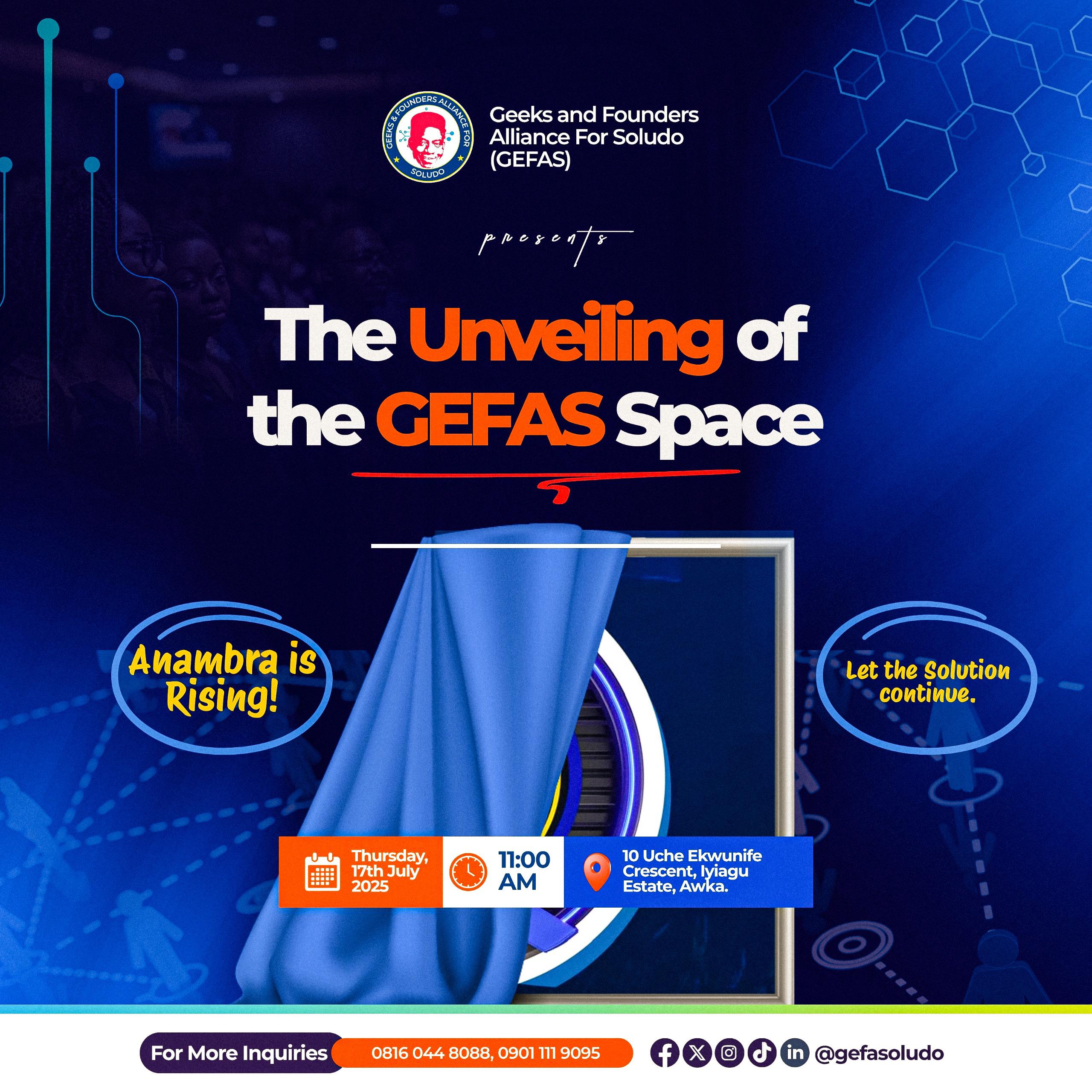 GEFAS to launch operational hub for community outreach, digital engagement