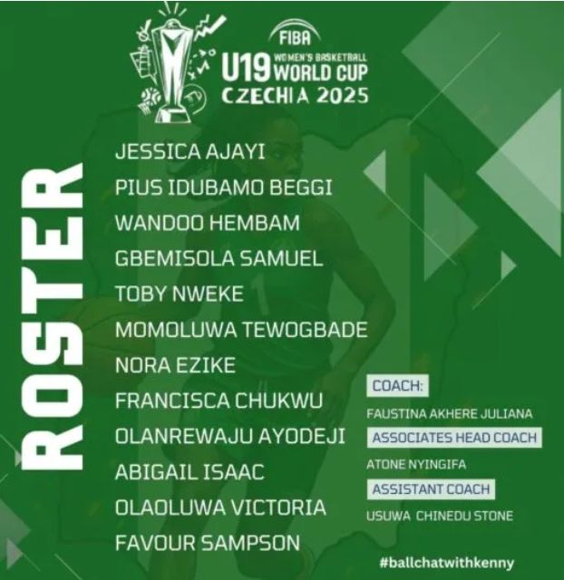 NBF unveils roster for national women’s team ahead of FIBA U-19 championship