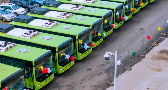 NNPC Ltd donates 35 CNG buses to Presidential Initiative