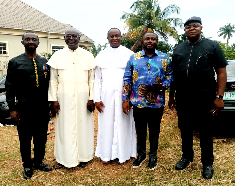 Dignitaries storm Umuchu for Sly Ezeokenwa’s father’s Vigil Mass