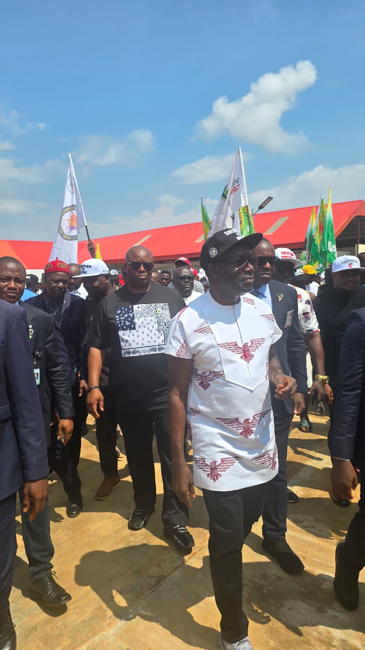 Jubilation in Ekwulobia as Soludo inaugurates Solution market, park