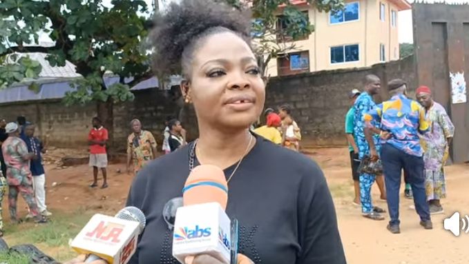 Mrs Ifeoma Azikiwe of APGA