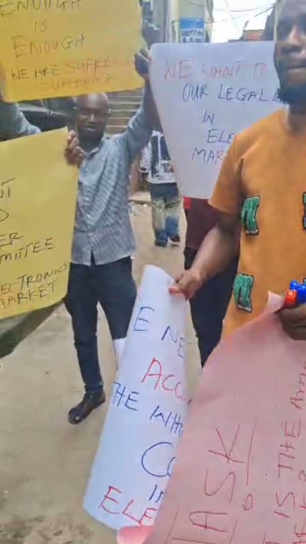 Market protest