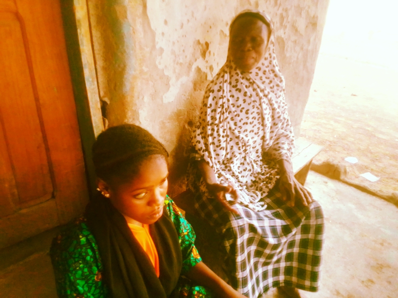 Visually impaired girls