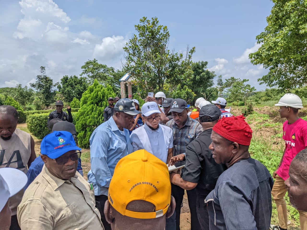 Tour of proposed site for Anambra 2nd Airport