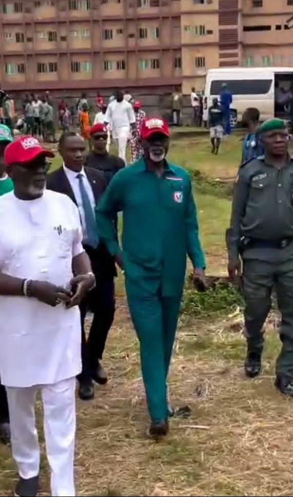 Dr George Moghalu visits special school in Onitsha