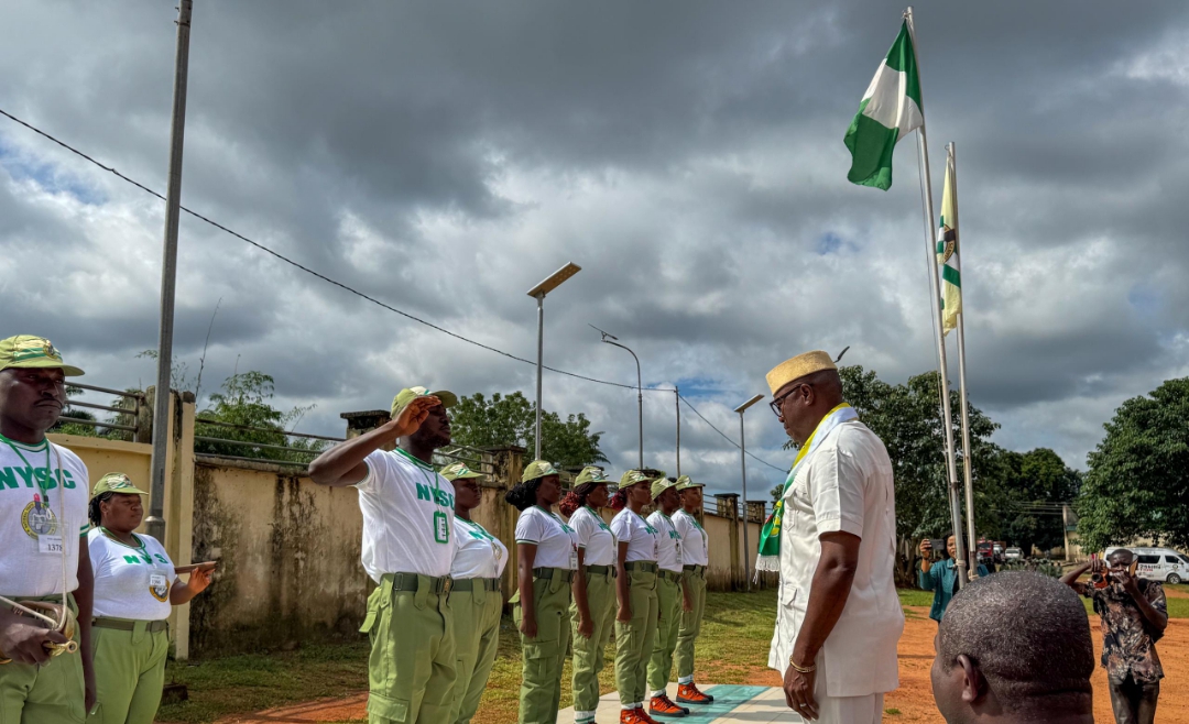 Gov. Soludo to corps members