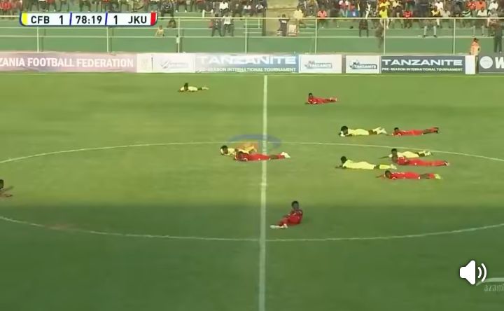 Tanzanian football pitch