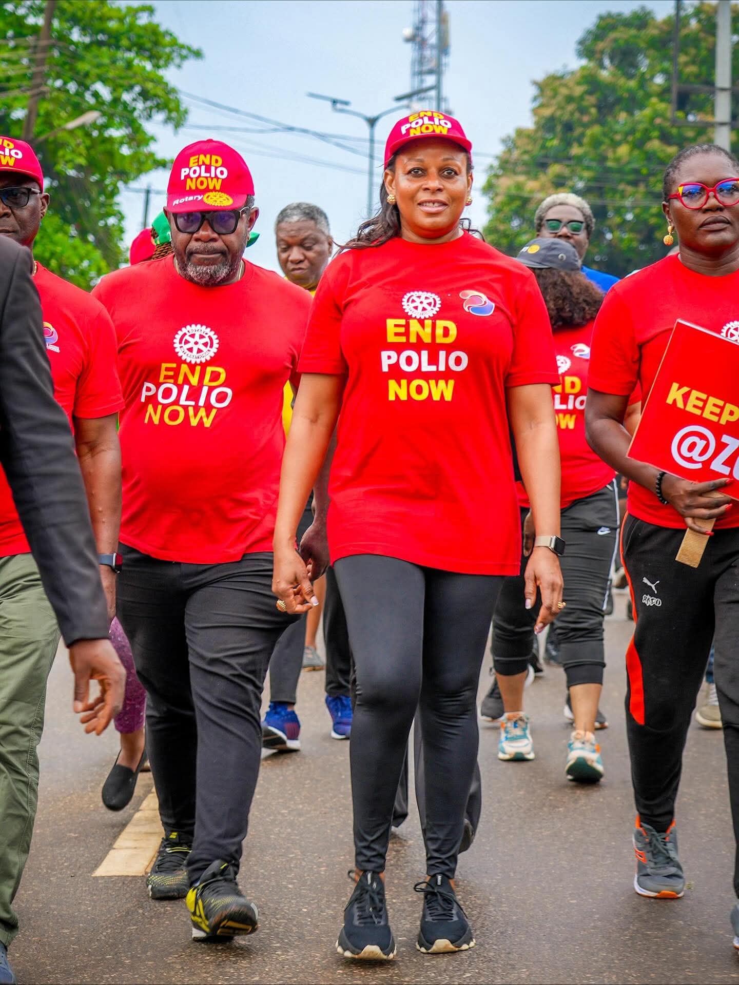 Dr Nonye Soludo marks Polio Day
