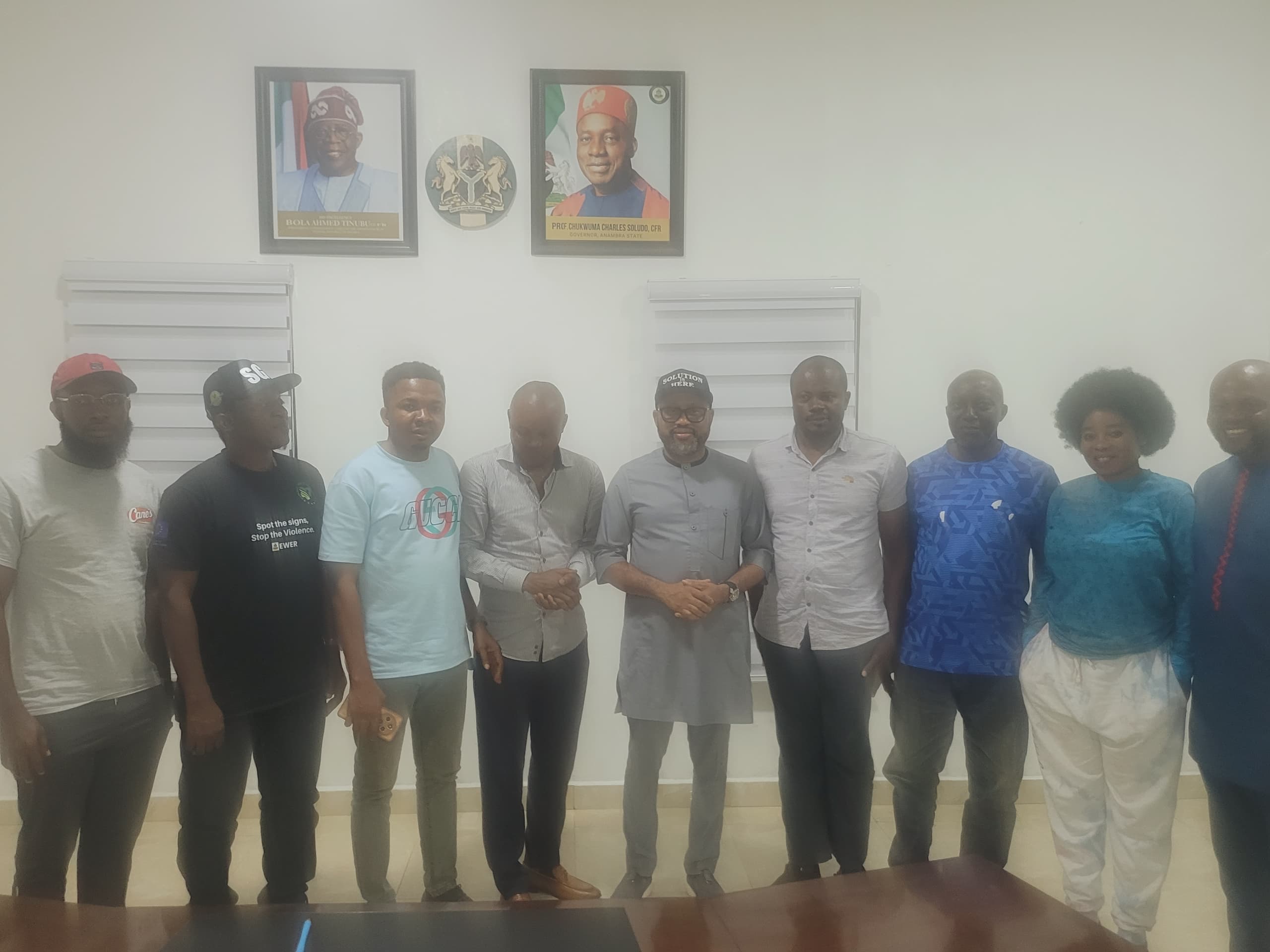Anambra SWAN visit Dep. Gov.