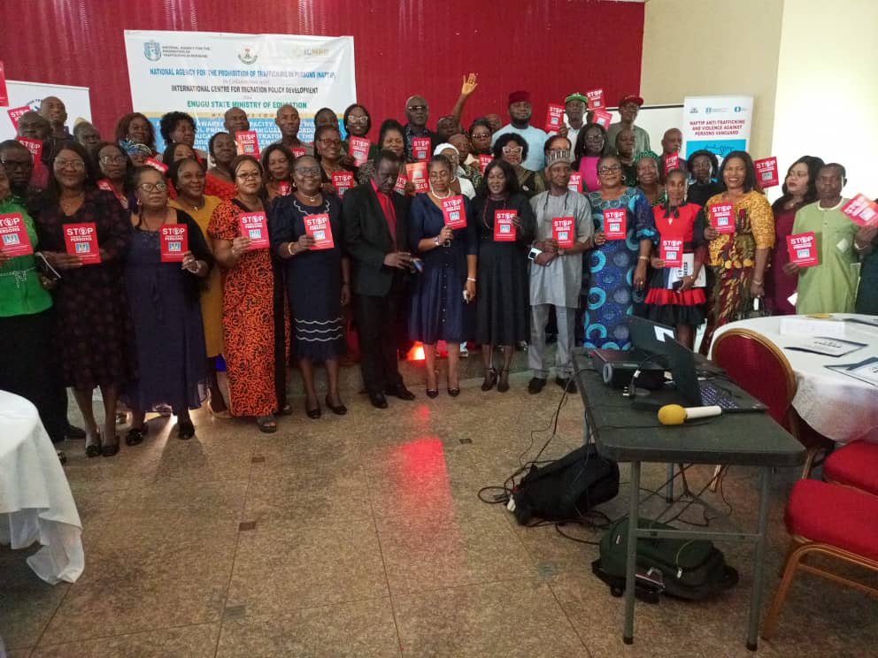 NAPTIP trains educators in Enugu on Anti-Human Trafficking advocacy