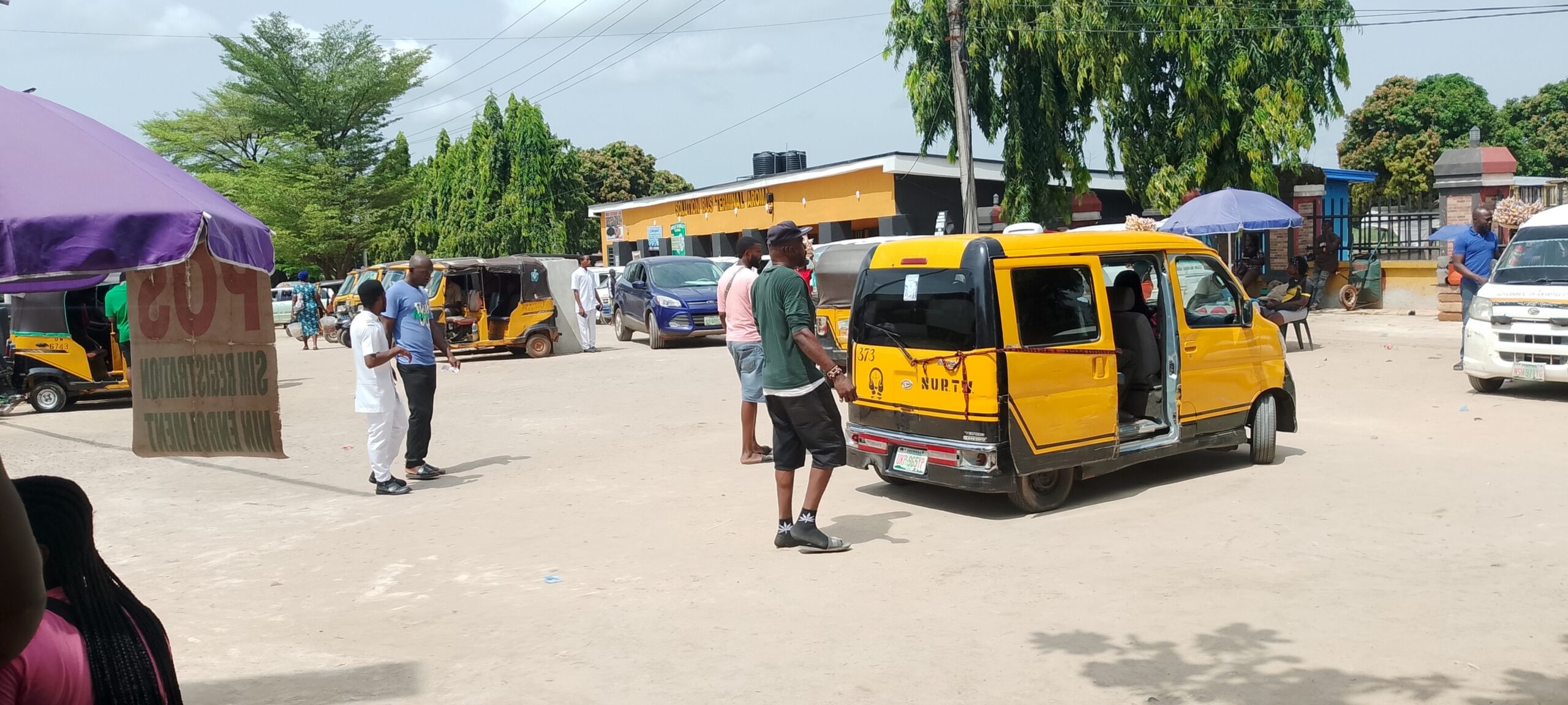 Solution Bus Terminal at Aroma