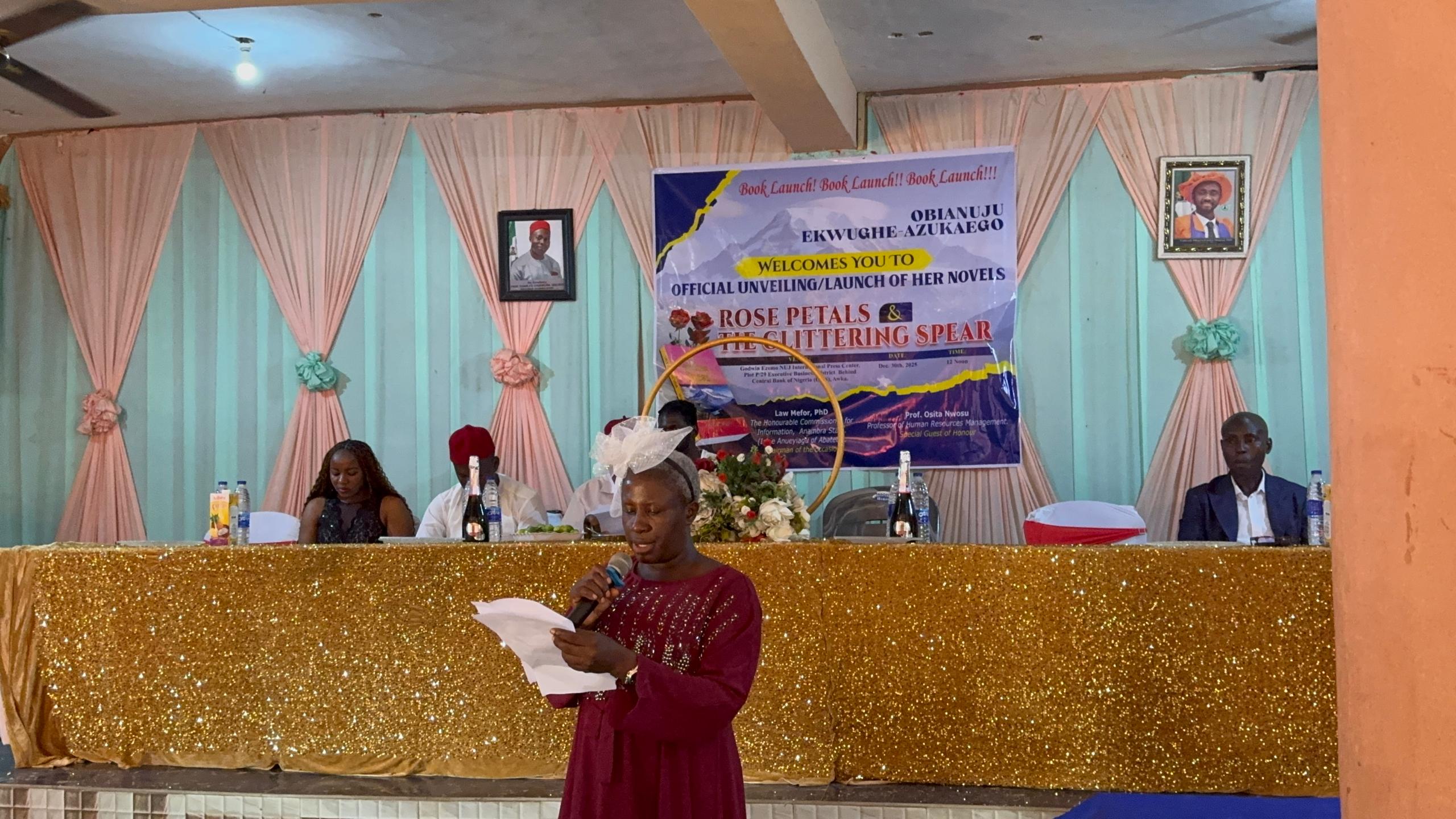 Awka celebrates literary excellence as Obianuju Ekwughe–Azukaego launches two novels
