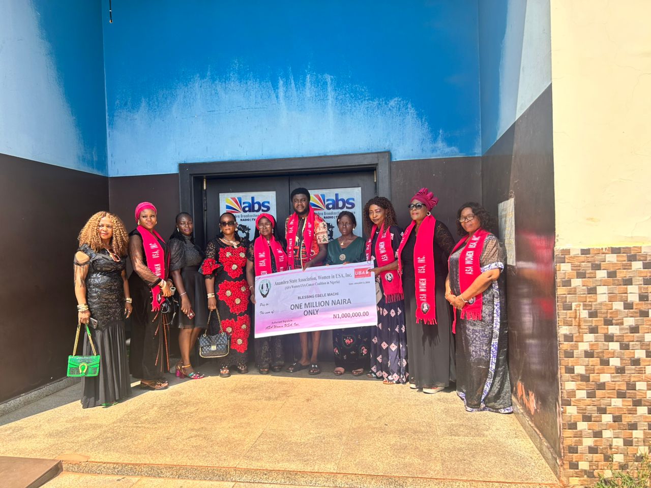 Group supports 3 breast cancer survivors with N3m in Anambra
