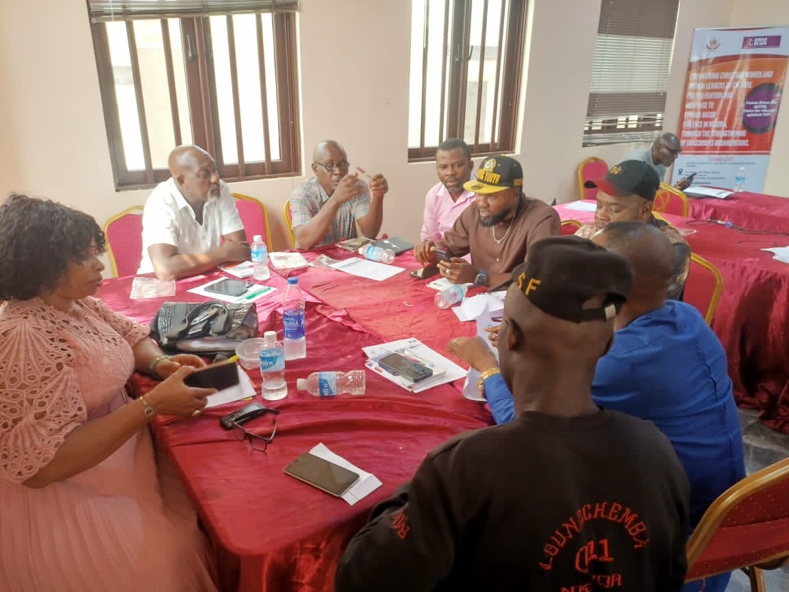 GPSDC, WACOL train 20 male allies to tackle Gender-Based Violence in Anambra