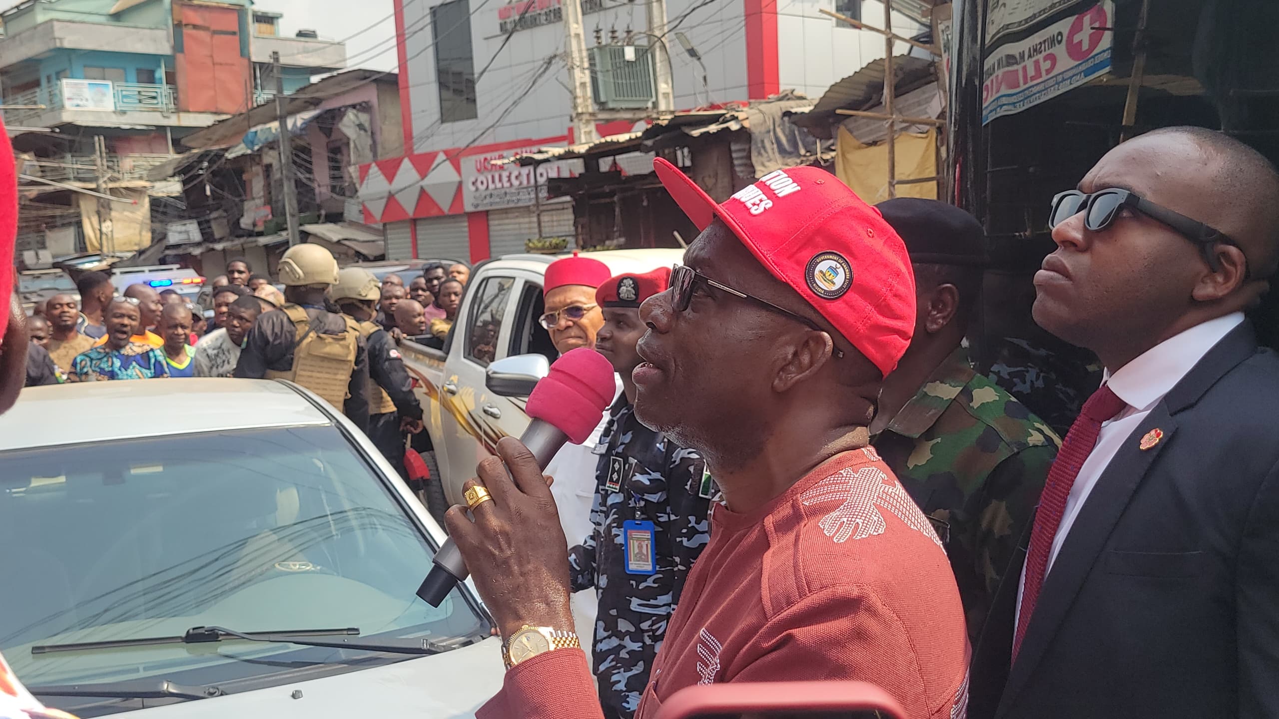 Sit-at-home: Soludo closes Onitsha market for 1week, threatens 1month extension