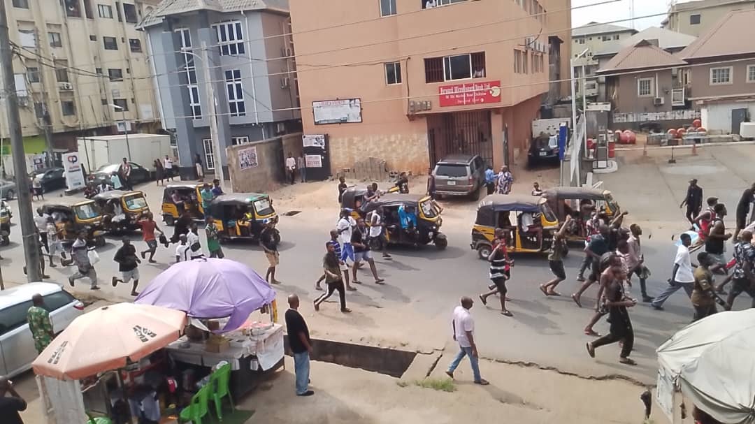 Market closure: Heavy security in Onitsha as protest erupts