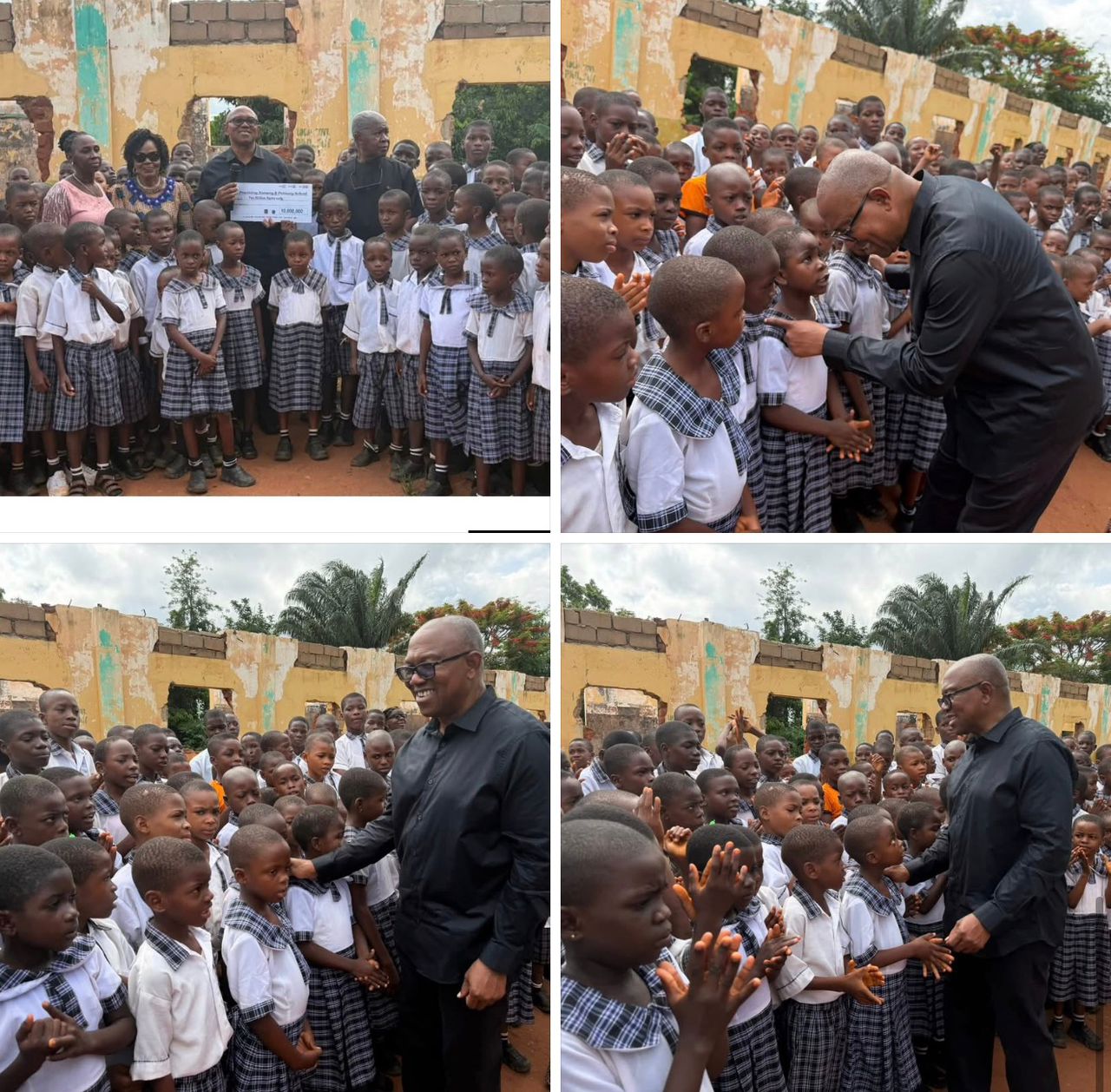 School donation