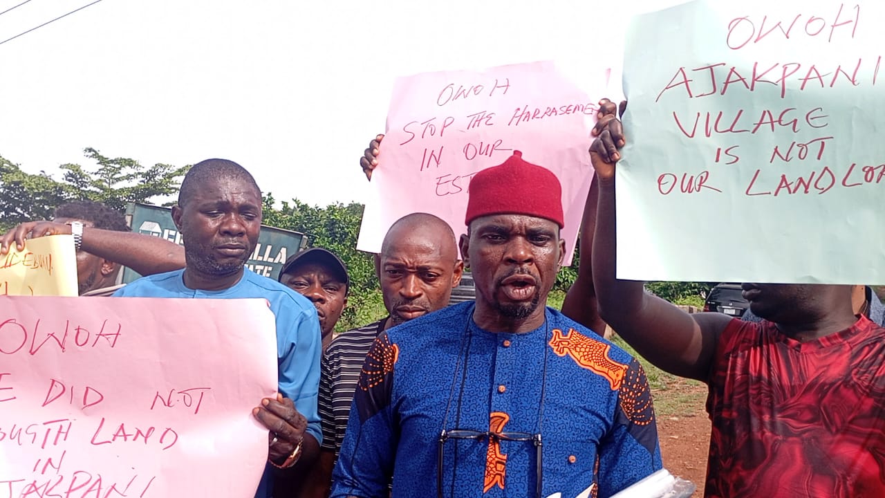 Landlords' protest